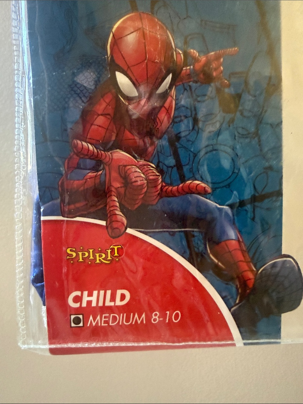 MARVEL SPIDER 🕷️ MAN 2PC GIRL COSTUME 🕷️ SIZE MEDIUM (8-10)🌟NWT🌟 - Picture 4 of 9
